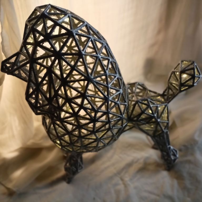 CONTINENTAL POODLE 20cm length*15cm height