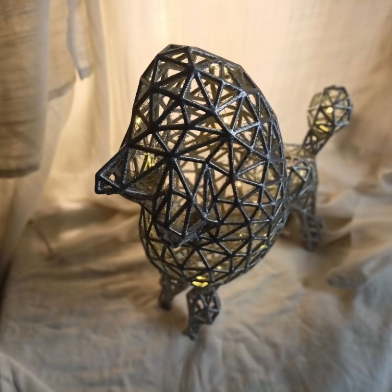 CONTINENTAL POODLE 20cm length*15cm height