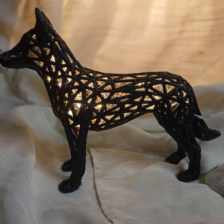 MALINOIS SHEPHERD LAMP 40cm length*25cm height