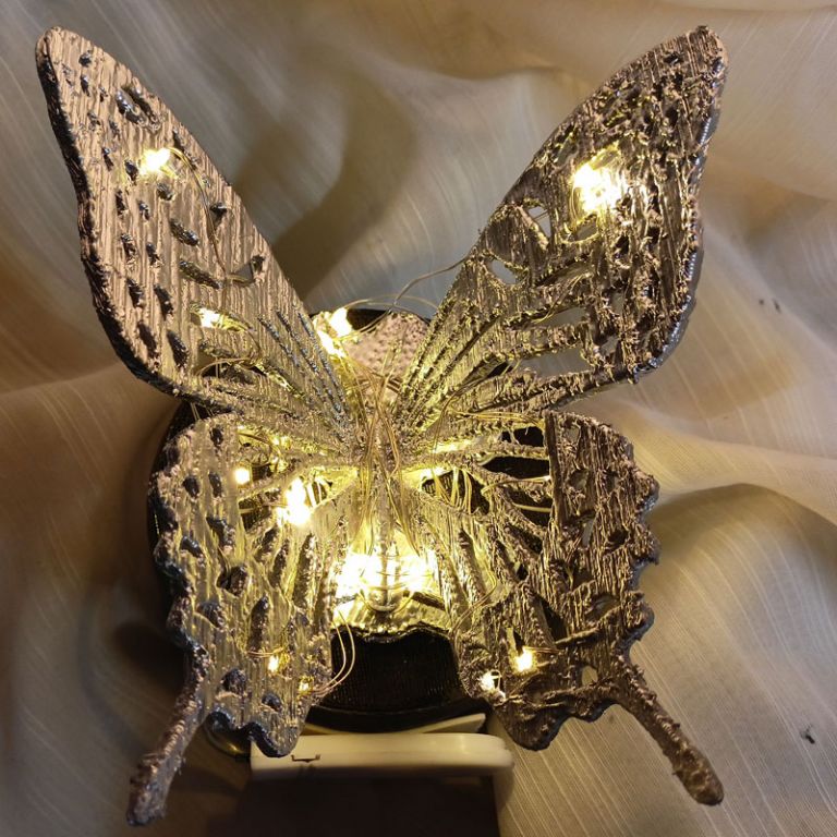 LAMPADA BUTTERFLY 14cm*14cm*7cm