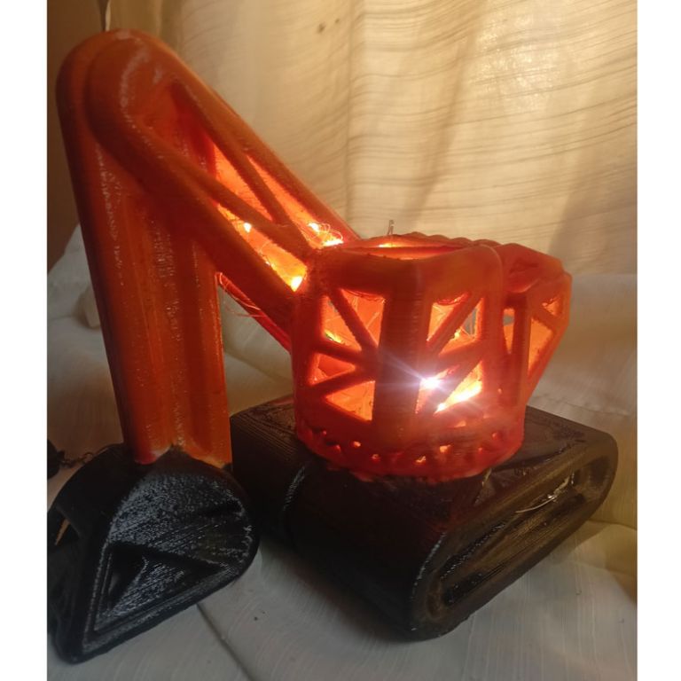 LAMPADA ESCAVATORE