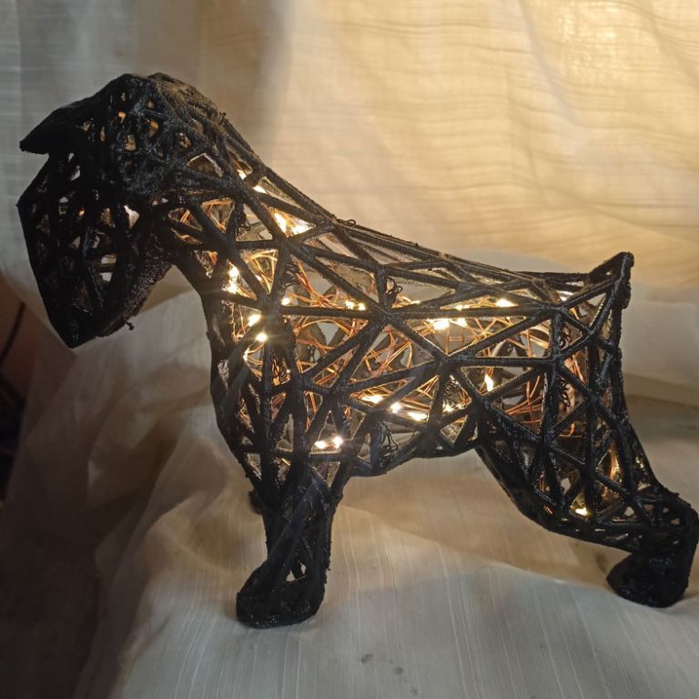 LAMPADA SCHNAUZER 24Cm Lunghezza