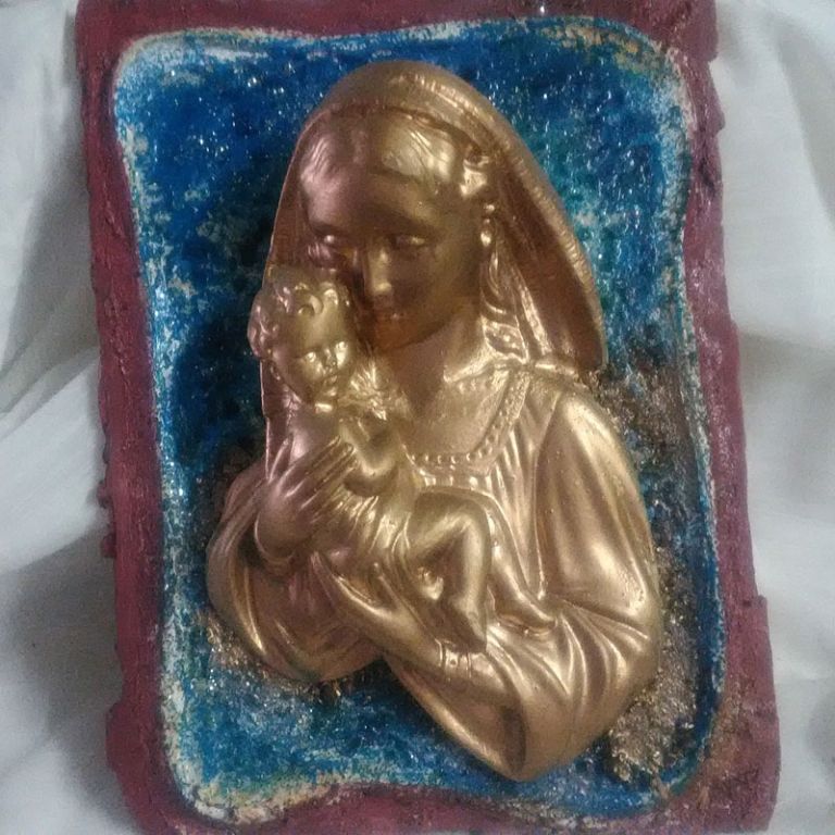 MADONNA ORO DA MURO